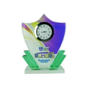 Crystal Clock Plaques