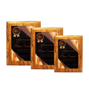 Wooden Plaques with Frames