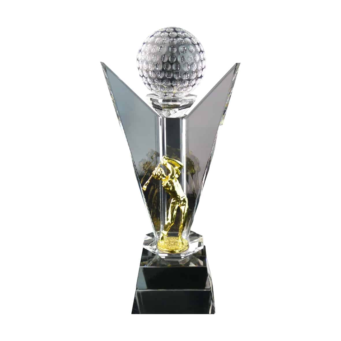 Buy Crystal Golf Trophy at Clazz Trophy Malaysia Supplier