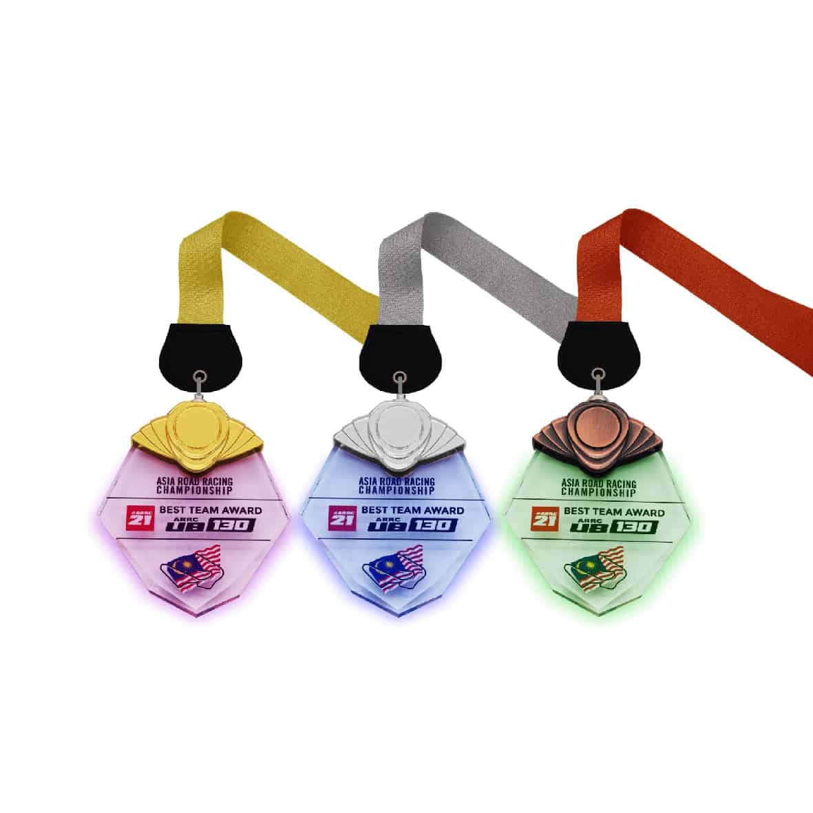 LED Medal at Clazz Trophy Malaysia | #1 Rated Trophy Supplier in Malaysia