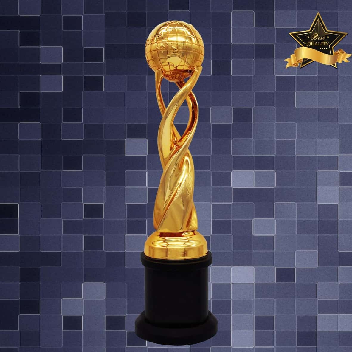 World Globe Trophy at Clazz Trophy Malaysia | #1 Rated Trophy Supplier in Malaysia