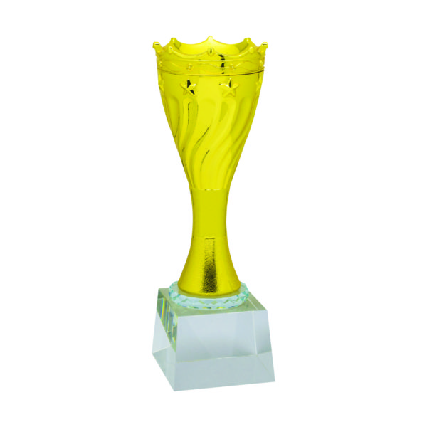 Beautiful Sculpture Trophies CTIMT602 – Golden Sculpture | Trophy Supplier at Clazz Trophy Malaysia