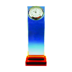 Crystal Clock Plaques CTICP099 – Exclusive Crystal Clock Award | Trophy Supplier at Clazz Trophy Malaysia