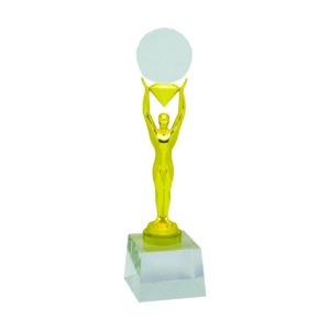 Grammy Award Sculpture Trophies CTIMT618 – Golden Award Sculpture | Trophy Supplier at Clazz Trophy Malaysia
