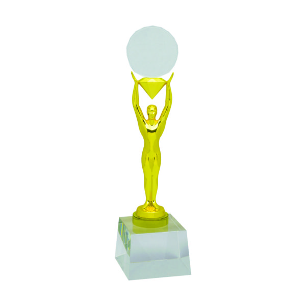 Grammy Award Sculpture Trophies CTIMT618 – Golden Award Sculpture | Clazz Trophy Supplier Malaysia