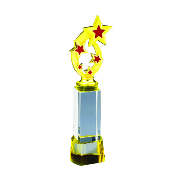 Star Crystal Trophies CTICT778 – Exclusive Crystal Star Trophy | Trophy Supplier at Clazz Trophy Malaysia