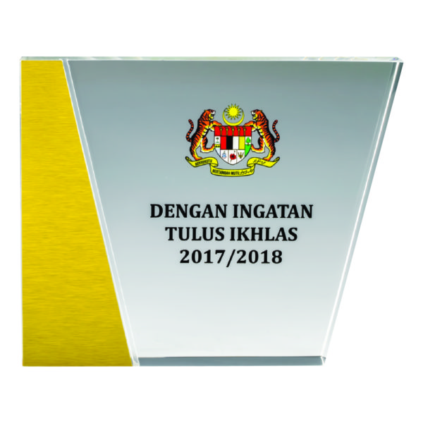Beautiful Crystal Plaques CTEAA202 – Exclusive Crystal Award | Trophy Supplier at Clazz Trophy Malaysia