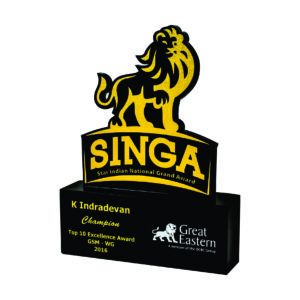 Custom Made Acrylic Plaques CTEAA334 – Exclusive Acrylic Award | Clazz Trophy Supplier Malaysia