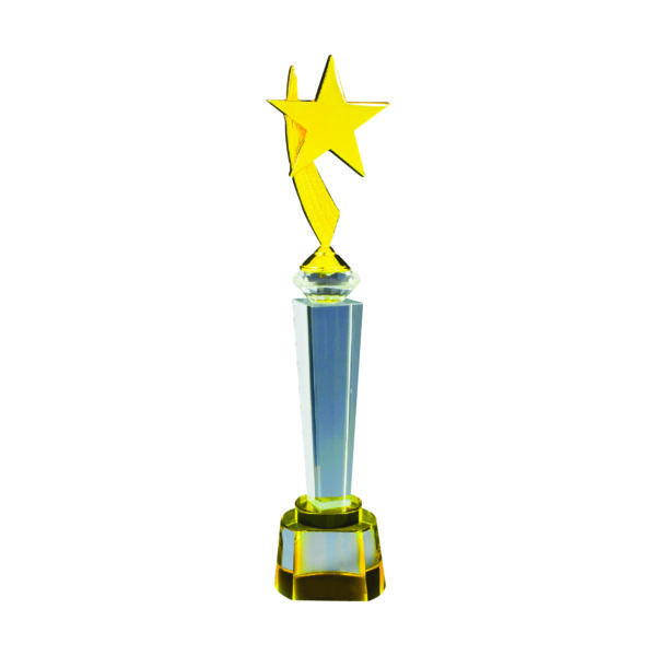 Star Crystal Trophies CTICT771 – Exclusive Crystal Star Trophy | Clazz Trophy Supplier Malaysia