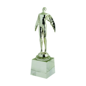 Grammy Award Sculpture Trophies CTIMT361S – Silver Grammy Sculpture | Trophy Supplier at Clazz Trophy Malaysia