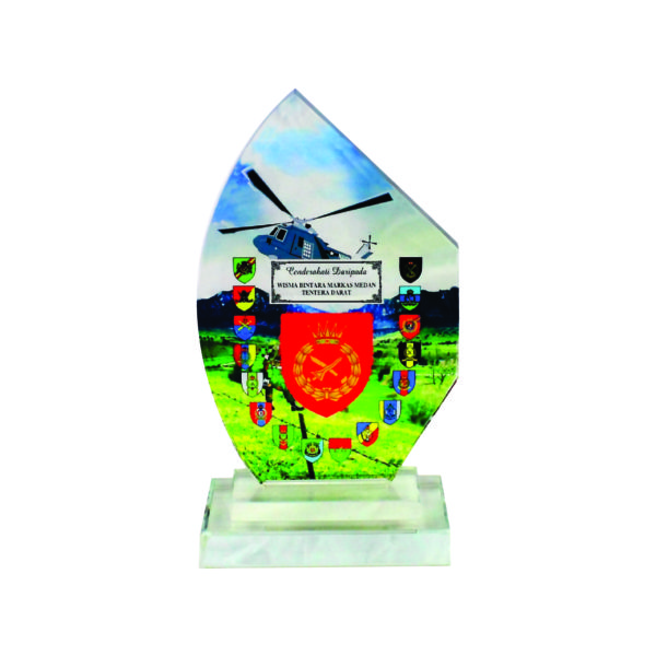 Fusion Color Crystal Awards CTOCC003 – Exclusive Crystal Award | Trophy Supplier at Clazz Trophy Malaysia