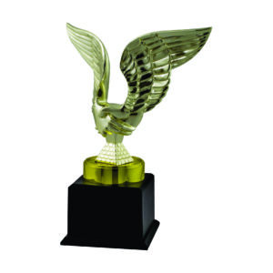 Beautiful Sculpture Trophies CTIMT126S – Silver Handshake Sculpture | Trophy Supplier at Clazz Trophy Malaysia