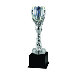 Beautiful Sculpture Trophies CTIMT133S – Silver Bowl Sculpture | Trophy Supplier at Clazz Trophy Malaysia