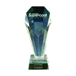 Beautiful Crystal Trophies CTICT012– Exclusive Crystal Trophy | Trophy Supplier at Clazz Trophy Malaysia