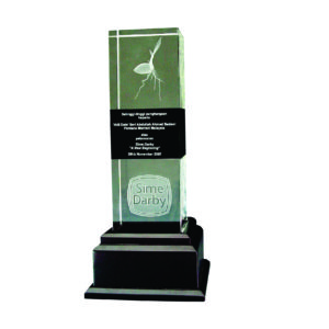 Beautiful Crystal Trophies CTICT013– Exclusive Crystal Trophy | Trophy Supplier at Clazz Trophy Malaysia