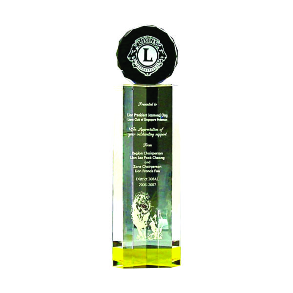 Beautiful Crystal Trophies CTICT034– Exclusive Crystal Trophy | Trophy Supplier at Clazz Trophy Malaysia