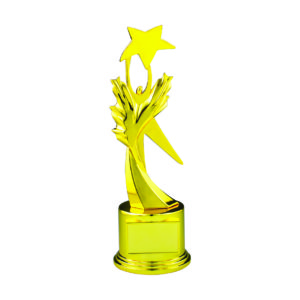 Beauty Pageant Sculpture Trophies CTIMT092G – Golden Beauty Pageant Sculpture | Trophy Supplier at Clazz Trophy Malaysia