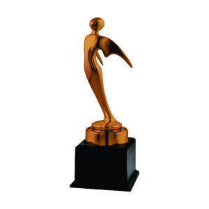 Grammy Award Sculpture Trophies CTIMT103B – Bronze Grammy Sculpture | Trophy Supplier at Clazz Trophy Malaysia