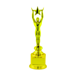 Grammy Award Sculpture Trophies CTIMT098G – Golden Grammy Sculpture | Trophy Supplier at Clazz Trophy Malaysia