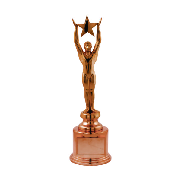 Grammy Award Sculpture Trophies CTIMT098B – Bronze Grammy Sculpture | Trophy Supplier at Clazz Trophy Malaysia