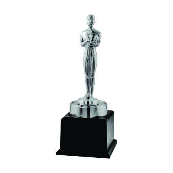 Grammy Award Sculpture Trophies CTIMT102S – Silver Grammy Sculpture | Clazz Trophy Supplier Malaysia