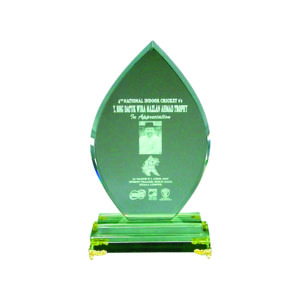 Elegant Jade Crystal Plaques CTIJP004 – Exclusive Crystal Jade Award | Clazz Trophy Supplier Malaysia