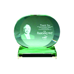 Elegant Jade Crystal Plaques CTIJP007 – Exclusive Crystal Jade Award | Clazz Trophy Supplier Malaysia