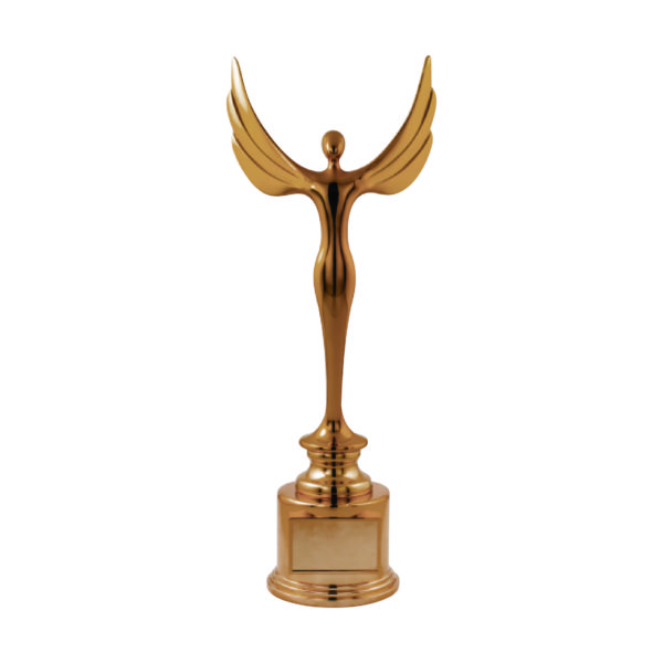 Beauty Pageant Sculpture Trophies CTIMT105B – Bronze Beauty Pageant Sculpture | Clazz Trophy Supplier Malaysia