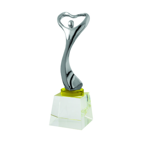 Beauty Pageant Sculpture Trophies CTIMT117S – Silver Beauty Pageant Sculpture | Trophy Supplier at Clazz Trophy Malaysia