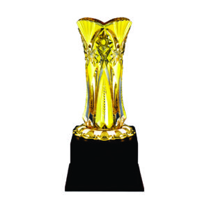 Crystal Vase Trophies CTICV252 – Exclusive Crystal Vase Trophy | Clazz Trophy Supplier Malaysia