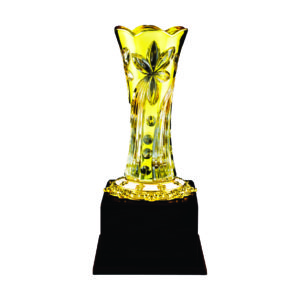 Crystal Vase Trophies CTICV253 –  Exclusive Crystal Vase Trophy | Clazz Trophy Supplier Malaysia