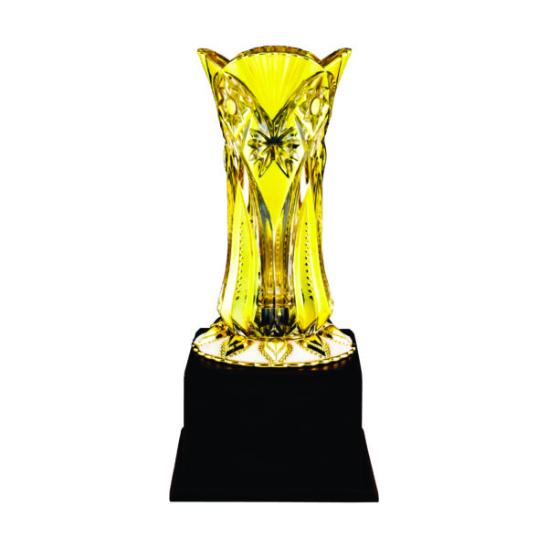 Crystal Vase Trophies CTICV255 –  Exclusive Crystal Vase Trophy | Clazz Trophy Supplier Malaysia