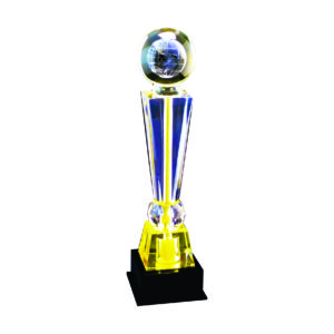 Crystal Globe Trophies CTIPT006 – Exclusive Crystal Globe Trophy | Trophy Supplier at Clazz Trophy Malaysia