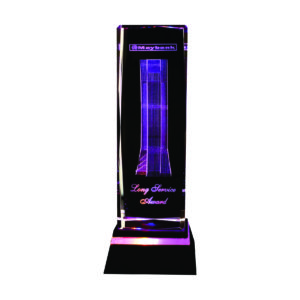 Beautiful LED Trophies CT5515 – Exclusive LED Crystal Award | Trophy Supplier at Clazz Trophy Malaysia