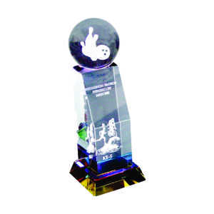 Beautiful Crystal Trophies CTICC003 – Sphere Crystal Trophy | Trophy Supplier at Clazz Trophy Malaysia