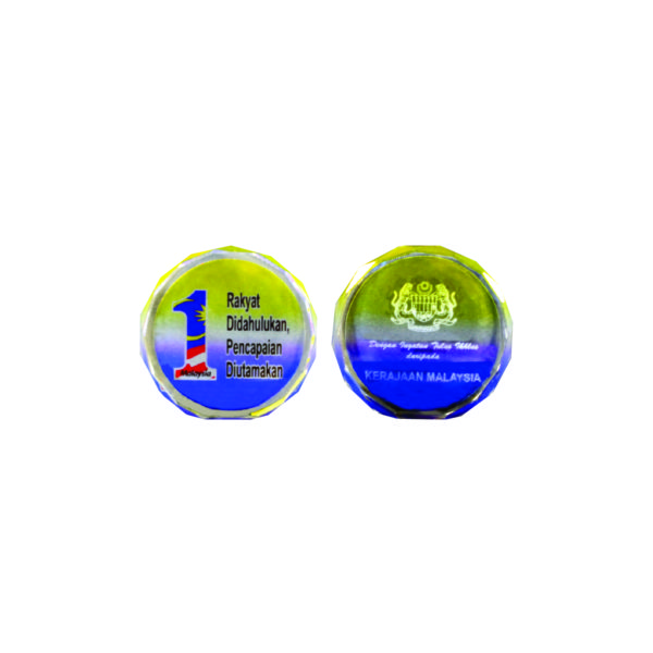 Crystal Paper Weights CTICM001 – Exclusive Crystal Paper Weight | Trophy Supplier at Clazz Trophy Malaysia