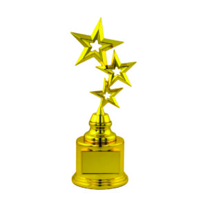 Star Sculpture Trophies CTIMT088G – Golden Star Trophy | Trophy Supplier at Clazz Trophy Malaysia