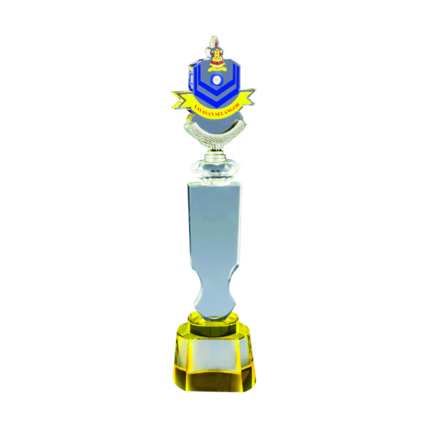 Beautiful Crystal Trophies CTICT727 – Exclusive Crystal Trophy | Clazz Trophy Supplier Malaysia