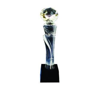Beautiful Crystal Trophies CTIPC018 – Exclusive Crystal Trophy | Trophy Supplier at Clazz Trophy Malaysia