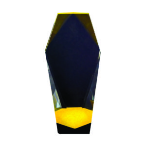 Crystal Trophies Embedded with Gold CTICT663 – Special Golden Embedded Crystal | Trophy Supplier at Clazz Trophy Malaysia