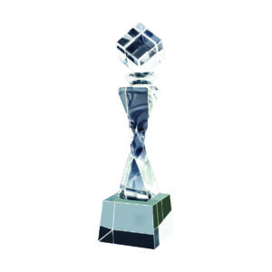 Beautiful Crystal Trophies CTICT166 – Cuboid Crystal Trophy | Trophy Supplier at Clazz Trophy Malaysia