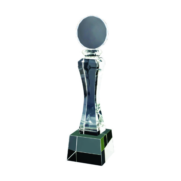 Beautiful Crystal Trophies CTICT168 – Medal Crystal Trophy | Trophy Supplier at Clazz Trophy Malaysia