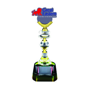 Beautiful Crystal Trophies CTICT213 – Exclusive Crystal Trophy | Trophy Supplier at Clazz Trophy Malaysia