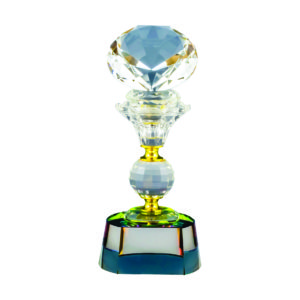 Beautiful Crystal Trophies CTICT207 – Exclusive Crystal Trophy | Trophy Supplier at Clazz Trophy Malaysia