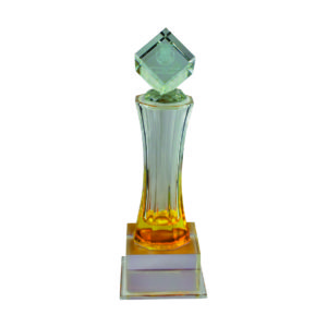 Beautiful Crystal Trophies CTICV010 – Cube Crystal Trophy | Trophy Supplier at Clazz Trophy Malaysia