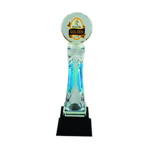 Beautiful Crystal Trophies CTICV010A – Medal Crystal Trophy | Trophy Supplier at Clazz Trophy Malaysia