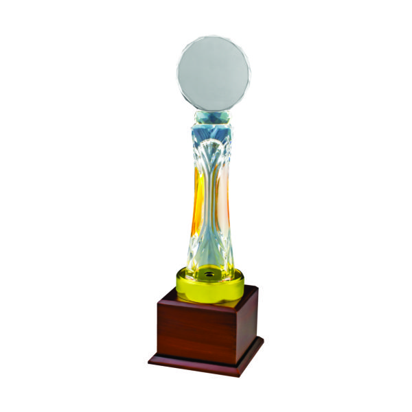 Beautiful Crystal Trophies CTICV037 – Exclusive Crystal Trophy | Trophy Supplier at Clazz Trophy Malaysia