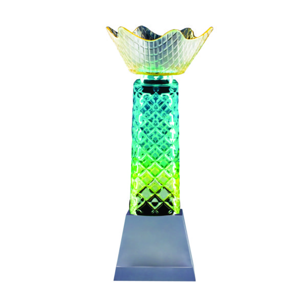 Beautiful Crystal Trophies CTICV128 – Exclusive Crystal Trophy | Trophy Supplier at Clazz Trophy Malaysia