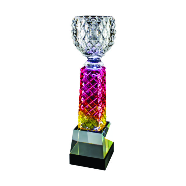Crystal Vase Trophies CTICV048 – Exclusive Crystal Vase Trophy | Trophy Supplier at Clazz Trophy Malaysia