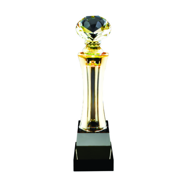 Beautiful Crystal Trophies CTICV054 – Exclusive Crystal Trophy | Trophy Supplier at Clazz Trophy Malaysia